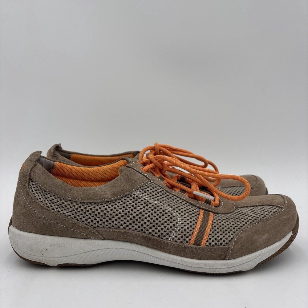 Dansko Helen Shoes Women's 9/9.5 EU 39/40‎ Mocha Citrus Brown Sneakers 2 Sizes!